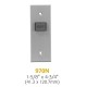 RCI 970 970-TD-12 x 40 Illuminated Exit Pushbutton