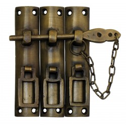 Gado Gado HLA7014 Three-Piece Lock w/ Chain