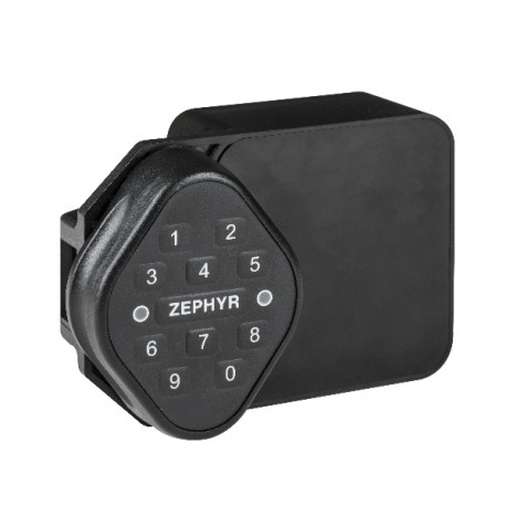 Zephyr 2200 2255ID-2-WB Traditional Series Electronic RFID Lock, Spring Latch (Keypad or Card Access)