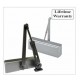 Cal-Royal 300P 300PBFDACOV GOLD 300 Series Grade 1 ADA / Barrier Free Adjustable Door Closer With Full Cover