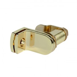 Zephyr 10824-010 Padlockable Hasp Cam Lock, Brass