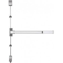 Copper Creek V9560-AL Grade 1 Vertical Rod Exit Devices