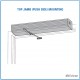 LCN 4640 4642-LONG-693TBWMS Series Low-Energy Automatic Door Operator