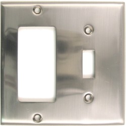 Rusticware 788 Double Rocker/Switch Switchplate