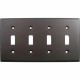 Rusticware 790 790SN Quad Switch Switchplate