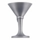 Atlas 4009-BRN Martini Glass Knob, Brushed Nicke