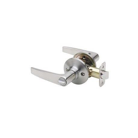 Copper Creek DL181 Satin Stainless Daley Lever Interior Assembly for Front Door Handleset