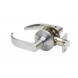 Copper Creek EL189 Satin Stainless Erin lever Dummy Interior Assembly for Front Door Handleset