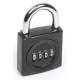 K2621 CCL Sesamee Front-Faced Resettable Combination Padlock, Retail Carded