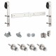 Stanley National N186-962/960 Decorative Barn Door Track Interior Sliding Door Hardware