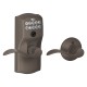 Schlage FE575 FE575 CAM 620 ACC KD CAM ACC Camelot Keypad Entry Lock w/ Accent Lever & Auto-Lock