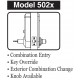 Kaba 5010MWL26 Mechanical Pushbutton Lock