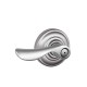 Schlage CHP F80 CHP AND 716 RH MK AND Champagne Door Lever with Andover Decorative Rose