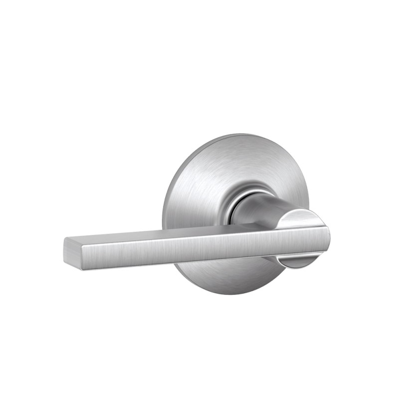 SCHLAGE RESIDENTIAL F51A Bowery Keyed Entry Knob Lock With Greyson  Trim