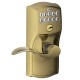 Schlage Camelot Keypad Entry Lock with Accent Lever and Flex Lock