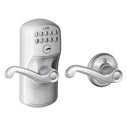 Schlage FE575 Plymouth Keypad Entry Auto-Lock with Flair Lever