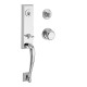 Baldwin Reserve Del Mar Handleset - Round Knob, Traditional Round Rose - Polished Chrome (260)