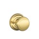 Schlage AND Andover Door Knob with Andover Decorative Rose