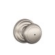 Schlage F40 AND 619 AND AND Andover Door Knob with Andover Decorative Rose
