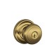 Schlage F51A AND 716 AND KD AND Andover Door Knob with Andover Decorative Rose