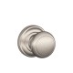 Schlage F51A AND 605 AND KA4 AND Andover Door Knob with Andover Decorative Rose
