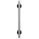 Ives 8848 8848-12625 Latitude Decorative Straight Pull w/ Black Stand Offs, 1" Diameter
