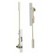 Ives FB51 FB51P-12-MD BLKStainless Constant Latching Top & Automatic Bottom Bolt, Metal Door