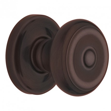 Baldwin Hardware Estate 5020 Colonial Knob w/ 5048 Rose, Pre-Configured