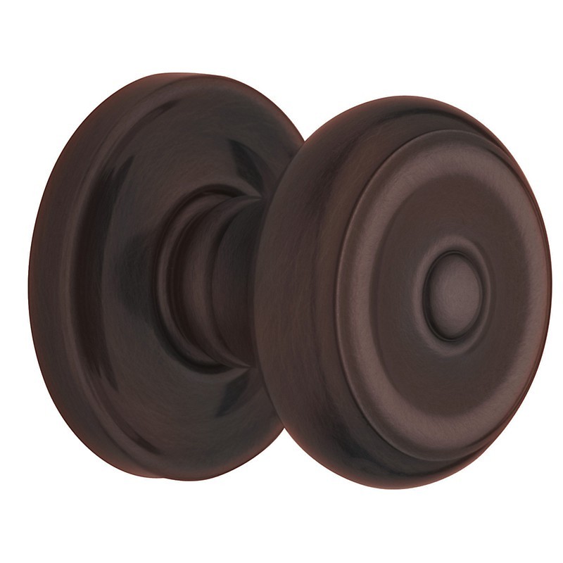 Baldwin Hardware Estate 5020 Colonial Knob w/ 5048 Rose, Pre-Configured