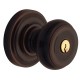 Baldwin Hardware Estate 5020 Colonial Knob w/ 5048 Rose, Pre-Configured