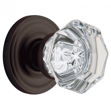 Baldwin Estate Hardware 5080 Fillmore Door Knob w/ 5048 Rose, 2-3/8" Backset