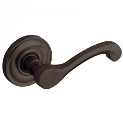 Baldwin Estate Hardware 5445V Classic Door Lever w/ 5048 Rose, 2-3/8" Backset