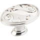 Regency 1 9/16" Overall Length Floral Oval Cabinet Knob