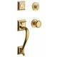 Baldwin Estate Series 85320 Madison Handleset w/ 5015 Classic Door Knob or 5445V Classic Door Lever