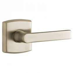 Baldwin Estate Series 5485V Soho Lever w/ R026 Rose, 2-3/8" Backset