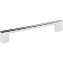 Jeffrey Alexander 635-128 Sutton 5 7/8" Overall Length Square Cabinet Pull