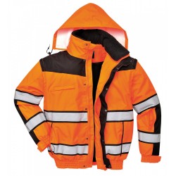 Portwest UC466 Hi-Vis Classic Bomber Jacket