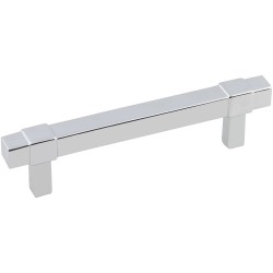 Jeffrey Alexander 293 Series Zane 5-1/16" Zinc Die Cast Cabinet Pull