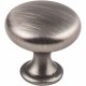 Elements 3910 Madison Cabinet Mushroom Knob, Diameter-1 3/16"