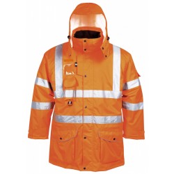 Portwest URT27 Hi-Vis 7in1 Jacket