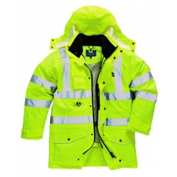 Portwest US427 Hi-Vis 7-in-1 Traffic Jacket