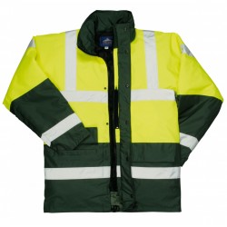 Portwest US466 Hi-Vis Contrast Traffic Jacket