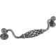Jeffrey Alexander 749-128 Tuscany 5 15/16" Overall Length Birdcage Cabinet Pull with backplates