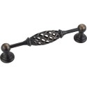 Jeffrey Alexander 749-128B Tuscany 5-15/16" Overall Length Birdcage Cabinet Pull