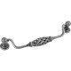 Jeffrey Alexander 749-160 Tuscany 7 3/16" Overall Length Birdcage Cabinet Pull with backplates