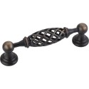 Jeffrey Alexander 749-96B Tuscany 4 11/16" Overall Length Birdcage Cabinet Pull