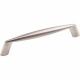 Elements  988-128SN 988-128 Zachary 5 3/4" Overall Length Zinc Die Cast Cabinet Pull