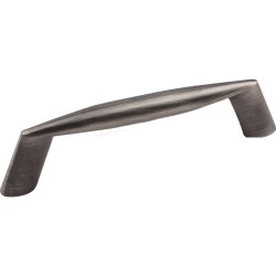 Elements  988-96 Zachary 4 1/2" Overall Length Zinc Die Cast Cabinet Pull