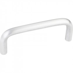 Elements A271-3AL Torino 3 3/8" Overall Length Aluminum Wire Cabinet Pull