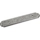 Jeffrey Alexander B812-96ORB B812 Backplates 6" x 1 1/4" Zinc Die Cast Backplate for 96mm Pull (Plain Detail)
